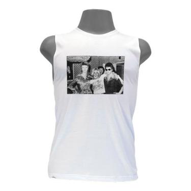 Imagem de Camiseta regata masculina - David Bowie - Iggy Pop - Lou Reed. - DASAN