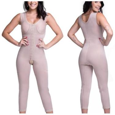 Imagem de Cinta Pós Cirúrgica Prótese Silicone Abdominoplastia Lipoaspiração Abd