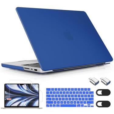 Imagem de Mektron Capa para M4 MacBook Pro de 14 polegadas 2024, A3112, A3401, A3185, compatível com M3 A2918, A2992, M2, A2779, 2021, M1, A2442 Pro/Max, capa para Mac Pro de 14 polegadas com Tela Retina XDR. ,