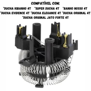 Imagem de Resistencia Vida Longa 220V 6800W Ducha Chuveiro Original - Fame, Pret