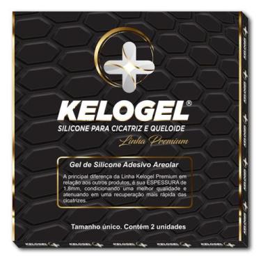 Imagem de PLACA DE SILICONE AREOLAR 8CMx8CM ESP.1.8MM PREMIUM KELOGEL