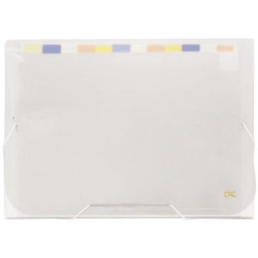 Imagem de Pasta Sanfonada A4 com Elástico DAC - 6090PP Transparente 12 Divisória