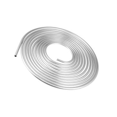 Imagem de INFINAUTO Bobina de tubulação de linha de freio de carro de 3/20.3 cm para sistemas de frenagem hidráulica e sistema de transmissão, acessórios automotivos prateados, design elegante