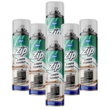 Imagem de Kit 6 Limpa Forno Fogão Desengordurante Dissolve Atacado - Zip