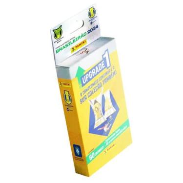 Imagem de Upgrade Brasileirão 2024 Kit 60 Figurinhas Mascotes Comemorações de Go