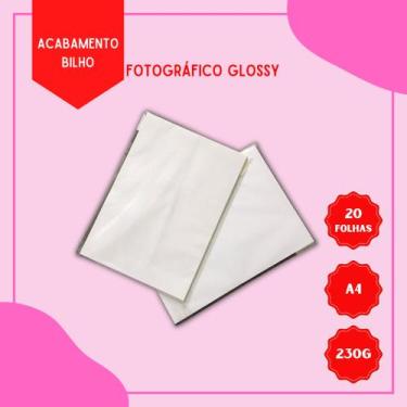 Imagem de Papel fotografico glossy 230gr 20 fls - IMPORTADA