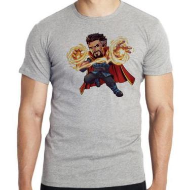 Imagem de Camiseta Dr Estranho  Blusa criança infantil juvenil adulto camisa tod