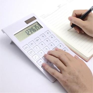 Imagem de Calculadora branca 12 digitos - XH