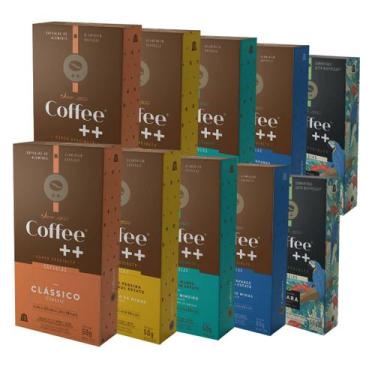 Imagem de 100 Cápsulas para Nespresso, Café Coffee Mais - Coffee+