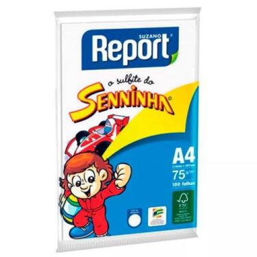 Imagem de Papel Report Seninha A4 100 Folhas Gramatura 75 21