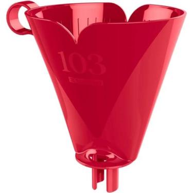 Imagem de Suporte Para Filtro De Café Coador Tamanho 103 Cores Vermelho- Sanremo