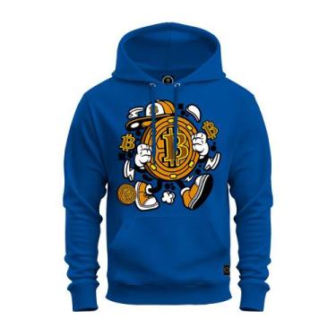 Imagem de Moletom Estampado Premium Unissex Blusa De Frio Bit Coin Bolado - Supr