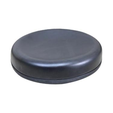 Imagem de Gralara Assento de substituição de banco, almofada de cadeira giratória, couro PU, acessórios para tampo de banco, assento de banco de bar acolchoado para