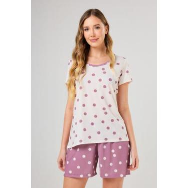 Imagem de Pijama Feminino Liganete Laís - Praqnome, M, Satim