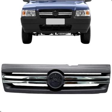 Imagem de Grade Frontal Radiador Fiorino Uno 2009 2010 2011 2012 2013 - MONTKAR,