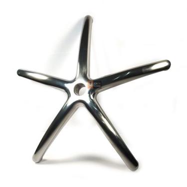 Imagem de Estrela em Aluminio Resistente Para Cadeira Presidentes Gamer Manutenç