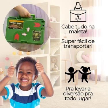 Imagem de Pista de Carrinho Maleta Portátil Corrida Com Carrinhos - DuteToys
