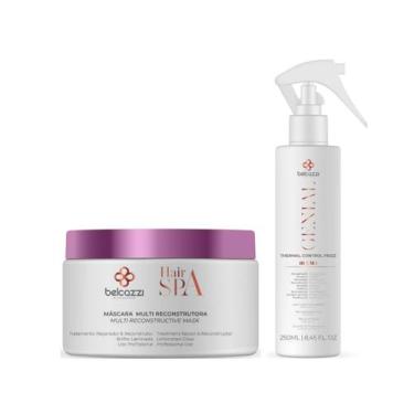 Imagem de Belcazzi Hair Spa Multi Reconstrutor Máscara e Genial Spray Finalizado