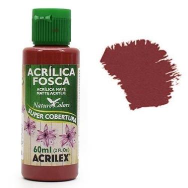 Imagem de Tinta Acrílica Nature Colors Acrilex 60ml, 514 - TERRA QUEIMADA