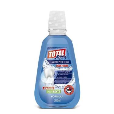 Imagem de Antisséptico Bucal Total Action Menta 260ml  Fórmula
