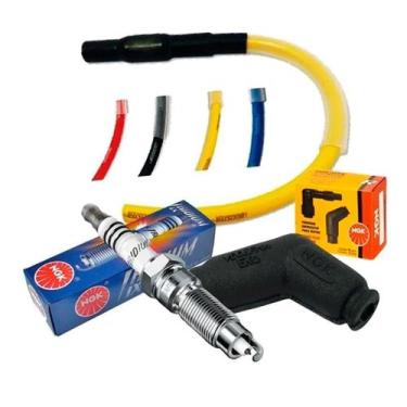 Imagem de Ibooster Cabo F3 + Cachimbo + Vela Iridium Cg150 Titan150 - NGK
