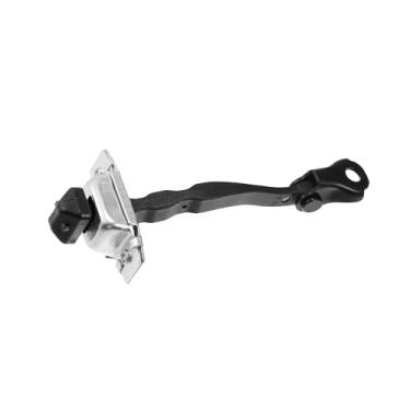 Imagem de Motoforti Correia de bloqueio de porta nº 804309HP0A Conjunto limitador de rolha de verificação de porta do lado do passageiro para Nissan Altima 2015-2018 Metal prateado de longa duração