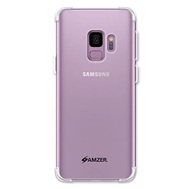 Imagem de Capa para Samsung Galaxy S9, capa protetora S9 fina à prova de choque TPU X com tecnologia de dissipação de choque para Samsung Galaxy S9 (5,8 polegadas versão 2018) - transparente