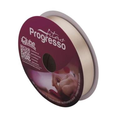Imagem de Fita de Cetim Progresso 22mm 50 Mts Bege 236