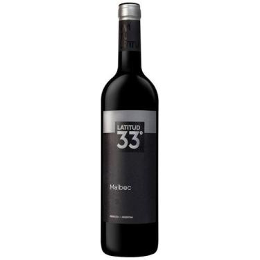 Imagem de Vinho latitud 33 malbec tinto 750ml