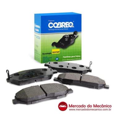 Imagem de Pastilhas de freio Dianteira Santa Fé / Sorento - Cobreq N-1243