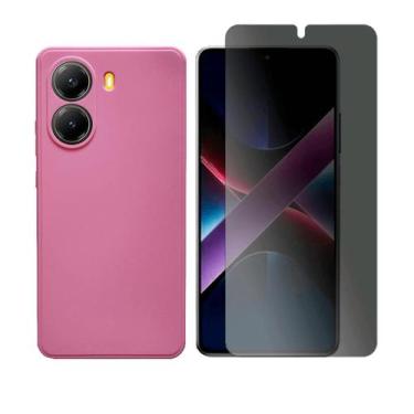 Imagem de Capa Capinha Para Xiaomi Poco X7 Pro + Pelicula Privacidade - GR Globa