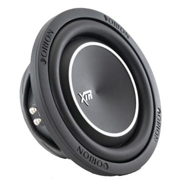 Imagem de Orion Subwoofer automotivo XTR Series XTR8SWD4 Free Air Slim Shallow Mount 20.3 cm, potência máxima de 1200W, 300W RMS, duplo 4 Ohm, cone revestido com UV, NBR Surround – compacto de substituição OEM