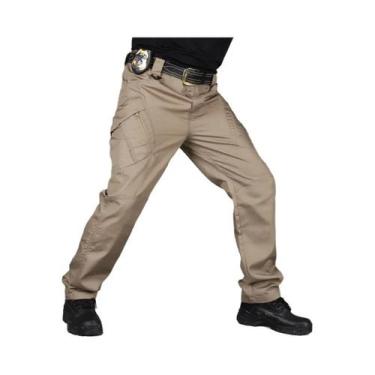 Imagem de Calça Cargo Tática Militar Masculina - Secagem Rápida, Resistente e co