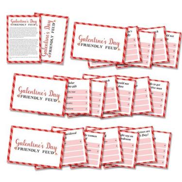 Imagem de Conjunto de jogos BEUFSE Galentine's Day Friendly Feud para adultos