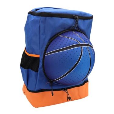 Imagem de Mochila de Cesto Com Bolsa Esportiva Respirável de Pano de Compartimento de Sapatos para o Voleio Ao Ar livre.