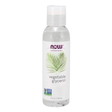 Imagem de Glicerina Vegetal Puro 118ml Now Foods Multiuso Importado