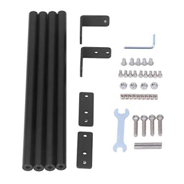 Imagem de Haste de apoio de liga de alumínio, kit de haste de tração de apoio, haste de tração de impressora 3D para aumentar a estabilidade da estrutura da impressora