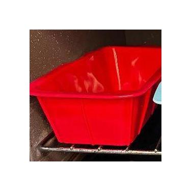 Imagem de Forma Assadeira Pães Bolos Silicone Retangular Antiaderente - Shofu Ch