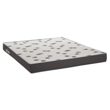Imagem de Colchão casal espuma light D33 branco E azul -ortobom 14X138X188 - 1041602642