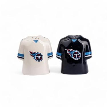 Imagem de The Memory Company | Licenciado NFL Team Jersey Salt n Pepper Shakers, Tennessee Titans
