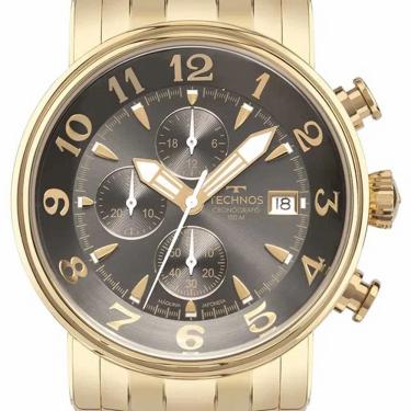 Imagem de Relógio Technos Masculino Grandtech Dourado JS15ENA/1P