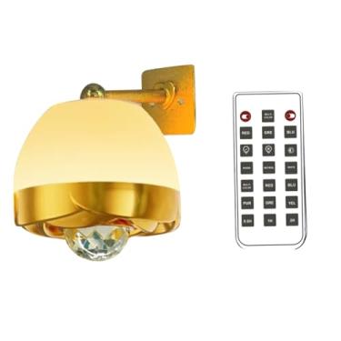 Imagem de Lâmpada de Parede Recarregável, Design Remoto e de Controle de Toque Tecnologia Diminuída da Luz de Rotação de 360 ​​graus para a Cabeceira do Quarto (2600mAh) (5W)