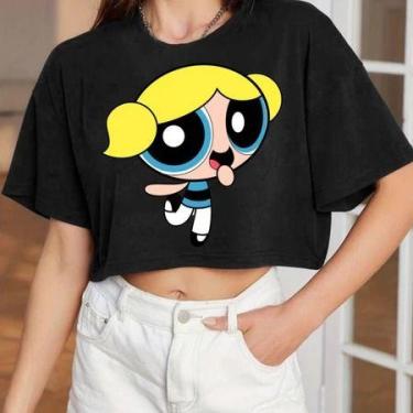 Imagem de Cropped Feminino Academia 100% Agodão Meninas Superpoderosas - loja di