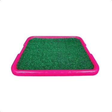 Imagem de Bandeja Sanitária Para Cães e Gatos Pipi Center Garden Neon - AVIPET, 