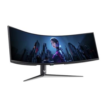 Imagem de Monitor Gamer Predator Z57 curvo 1000 mm Painel Mini LED VA de 57 Resolução 7K Ultra Wide 120 Hz HDR 1000