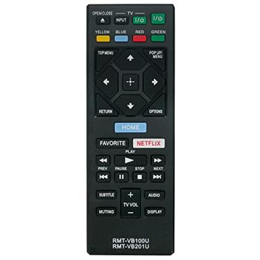 Imagem de RMT-VB201U RMT-VB100U Ajuste remoto de substituição para Sony Blu-ray Player BDP-S1500 BDP-S6500 BDP-S3700 BDP-S5500 BDP-BX370 BDP-S4500 BDP-S1700 BDP-S3500 BDP-BX1500 BDP-S2 900 BDP-BX350 BDP-BX550