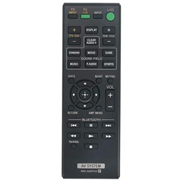 Imagem de AIDITIYMI Controle remoto de substituição RM-ANP114 compatível com Sony Soundbar Sub RM-ANP115 RM-ANP116 HT-CT770 HT-CT370 SA-WCT370 SA-CT370 SA-CT770 SA-WCT770