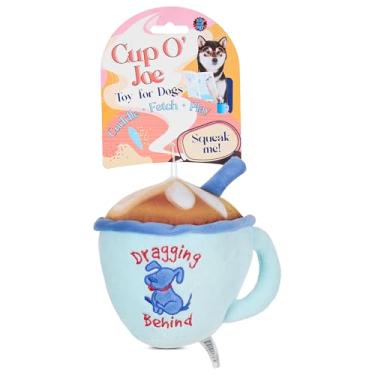 Imagem de Bow Wow Brinquedos de pelúcia para cães estridentes – som enrugado – comida divertida e formas inovadoras – jogar, puxar e buscar – lona e pelúcia – para cães pequenos a médios – vários estilos (1