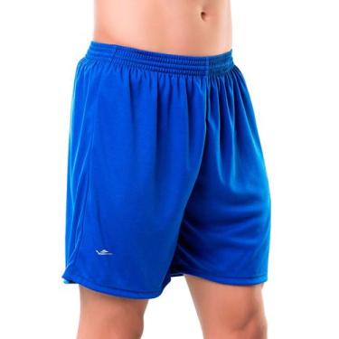 Imagem de Short Masculino Adulto para Futebol e Academia Elite, EG6, Azul