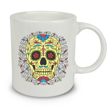 Imagem de Caneca Caveira Sortida 320ml - Cerâmica Regina